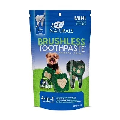 Ark Naturals - Dog Dental Treats - Brushless Toothpaste Chews