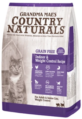 Country Naturals - Cat Food - Grain-Free Weight Management & Hairball Control