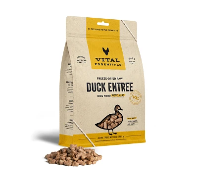 Vital Essentials - Dog Food - Freeze Dried Duck Mini Nibs