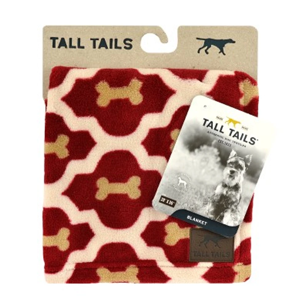 Tall Tails - Dog Bed Blanket - Red Bone