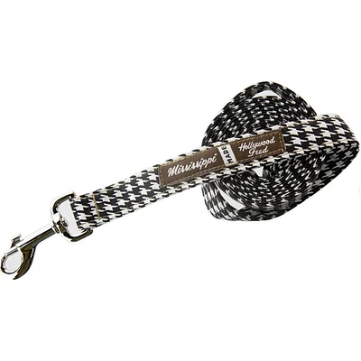 Dog Leash - Houndstooth