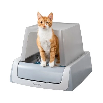 PetSafe - ScoopFree® Covered Self Cleaning Cat Litter Box - Automatic Waste Removal,  Odor Control & Health Monitoring