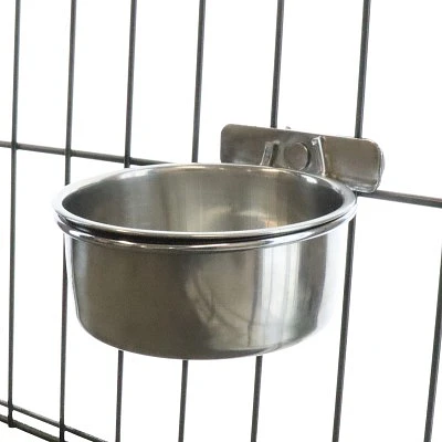 Arjan  - Pet Bowl - Stainless Steel Crate Bowl