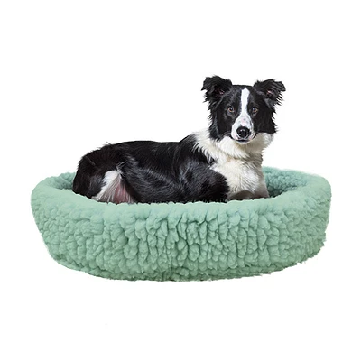 - Pet Bed - HuggleFleece Sea Glass