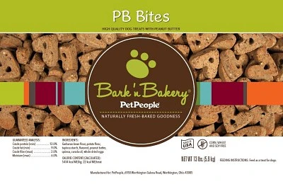 Bark 'n Bakery - Dog Treats - PB Bites