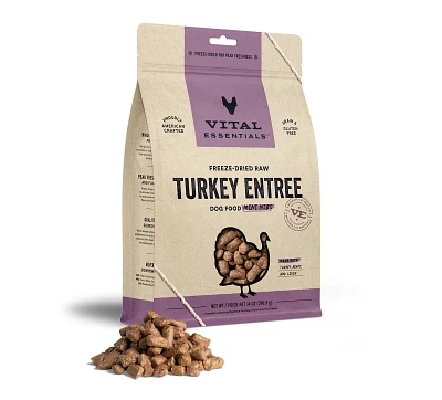 Vital Essentials - Dog Food - Freeze Dried Turkey Mini Nibs