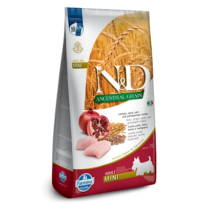 Farmina - Dry Dog Food - Chicken & Pomegranate Mini Adult