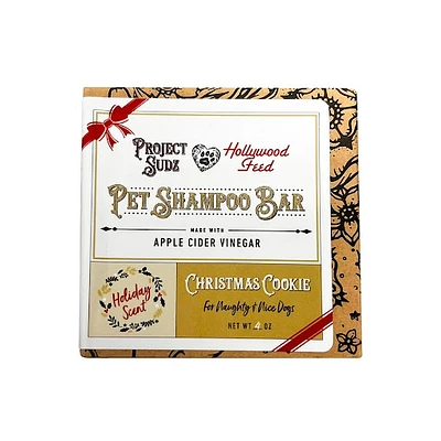 Project Sudz - Organic Pet Shampoo Bar - Xmas Cookie