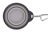 Dexas - Pet Bowl - Grey Travel Bowl