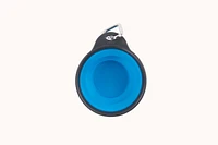 Dexas - Pet Bowl - Blue Travel Bowl