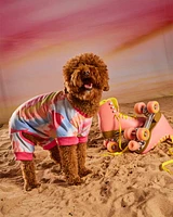 Hotel Doggy - Dog Onesie - Hot Pink Tie Dye