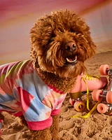 Hotel Doggy - Dog Onesie - Hot Pink Tie Dye