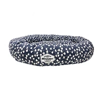 Donut Dog Bed - Cottonbelt Navy