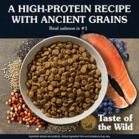 Taste of the Wild - Dog Food - Ancient Grains Stream with Smoked Salmon