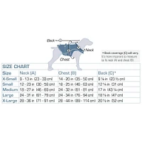 Kurgo - Surf N Turf Dog Life Jacket - High Buoyancy,  Adjustable & Reflective with Dual Handles - Red & Blue