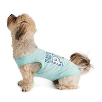Hotel Doggy - Dog Shirt - Blue Birthday Pup