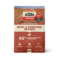 ACANA - Dog Food - Singles Beef & Pumpkin