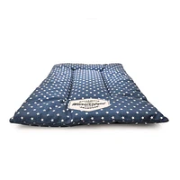 Snoozepad Dog Crate Mat - Mini Star Navy