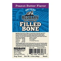 Redbarn - Dog Bone - Peanut Butter Filled