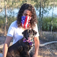 Huxley & Kent - Pet Bow Tie - USA Paws & Stripes