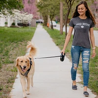 Coastal - Retractable Dog Leash - Power Walker Black