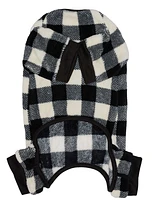 Hotel Doggy - Pet Pajamas - Buffalo Plaid Vanilla Ice PJs