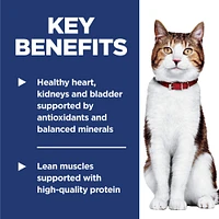 Mature Adult 7+ Dry Cat Food for Healthy Aging – Chicken Recipe – Supports Heart