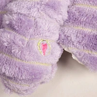 HuggleHounds - Durable Soft Corduroy Plush Dog Toy - Bella Butterfly - Squeaky & Crinkle
