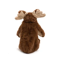 HuggleHounds - Dog Toy - Rope X-Brace - Maple Moose