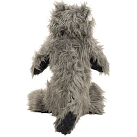 HuggleHounds - Dog Toy - Rope X-Brace - Redwood Raccoon