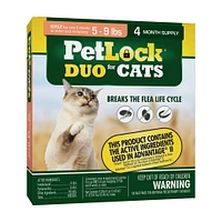 PetLock - Flea Prevention - Fast Acting Monthly Protection