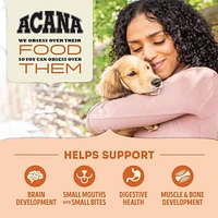 ACANA - High Protein Dry Dog Food - Supports Brain,  Muscle & Bone Development - Puppy Recipe - 25 lbs Bag