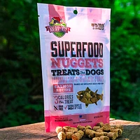 Real Meat - SuperFood Nuggets Dog Treats - Grain Free Salmon Recipe