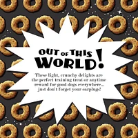 Fromm - Crunchy Os® Dog Treats - Low Calorie Crunchy Snack for Training & Fun - Bacon Blasters Flavor