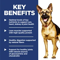 Science Diet - Large Breed Adult 6+ Dry Dog Food – Chicken Recipe – Supports Heart & Kidney Health