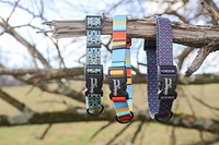 Dog Collar - Kaleidoscope Blue