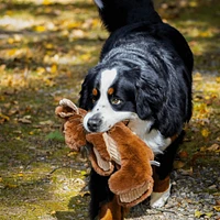 HuggleHounds - Dog Toy - Rope X-Brace - Maple Moose