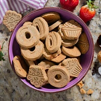 Wet Noses - Moments Limited Ingredient Crunchy Dog Treats - Made with Human Grade Ingredients - Peanut Butter Berry Cupcake & Donut Recipe