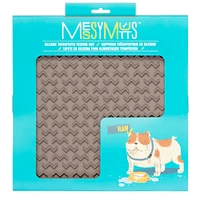 Messy Mutts - Therapeutic Licking Mat - Gray