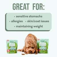 Polkadog - Green Monstah Bones Treats for Dogs & Cats - High Protein & Vitamin Rich - Green Crab & Kelp Recipe