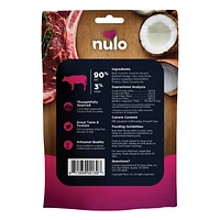 Nulo - Dog Treats - Jerky Strips Beef with Coconut