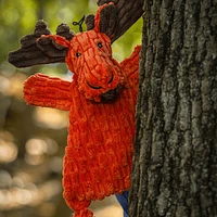 HuggleHounds - Plush Dog Toy - HuggleFlatties Moose - Stuffing Free