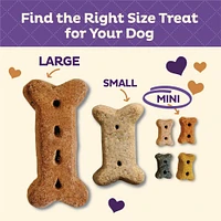 - Crunchy Dog Treats - Natural High Protein Biscuits - P-Nuttier Recipe - Mini