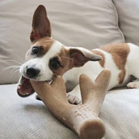 Tall Tails - Antler Chew Dog Toy - Long Lasting & Bacon Scented for Interactive Play