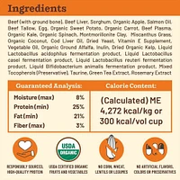 Primal - Kibble in the Raw Dog Food - Premium Freeze Dried Raw Nutrition with Whole Ingredients - Beef Recipe