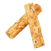 Nothin To Hide  - Rawhide Alternative Dog Chew - Digestible & Long Lasting Treat - Peanut Butter Roll - 2 Pack