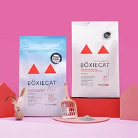 Boxiecat - Extra Strength Airtight™ Clumping Cat Litter - Lightweight Plant Based with Probiotic Odor Control - Unscented