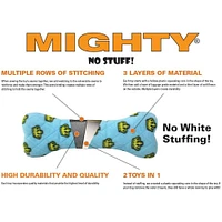MIGHTY® - Dog Toy - Soft Bone with Durable Multi-Layer Construction for Tug & Fetch - Crown