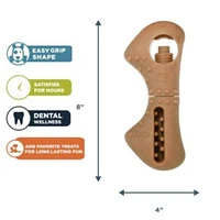 - Bully Stick Holder Chew Dog Toy - Adjustable Clamp & Bacon Scented for Long Lasting Chew Play