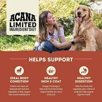 ACANA - Limited Ingredient Dry Dog Food - Supports Digestive Health - Singles Beef & Pumpkin Recipe - 25 lbs Bag